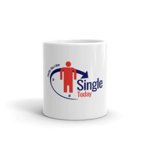 Mug with Hello Yes I Am Single Today