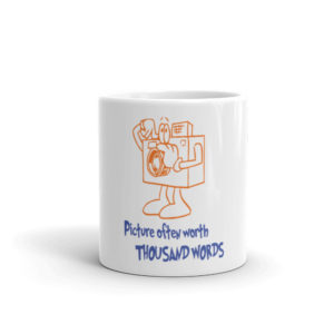 Mug with Picture Often Worth Thousand Words