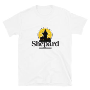 Short-Sleeve Unisex T-Shirt with Shepard