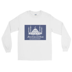 Long Sleeve T-Shirt with Assalamualaikum Warahmatullahi