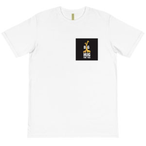 Organic T-Shirt Pocket Logo with Big Hug For You