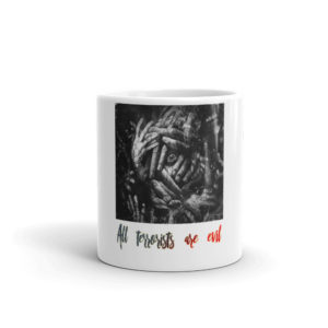 Mug with All Terrorists Are Evil New