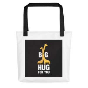 Tote bag with Big Hug For You