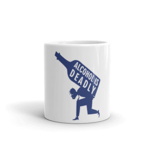 Mug with Alcohol Is Deadly