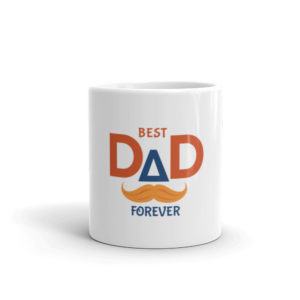 Mug with best dad forever 2
