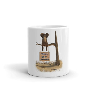 Mug with IMAGINATION HAS NO BOUNDARIES