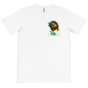 Organic T-Shirt Pocket Logo with Follow The Rules Of Christianity