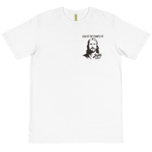 Organic T-Shirt Pocket Logo With Lead by the example of Jesus Christ