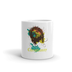 Mug With Follow The Rules Of Christianity
