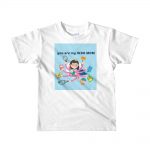Short sleeve kids t-shirt with You Are My Hero Mom