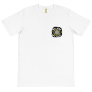 Organic T-Shirt Pocket Logo With Dont Worry About Your Past