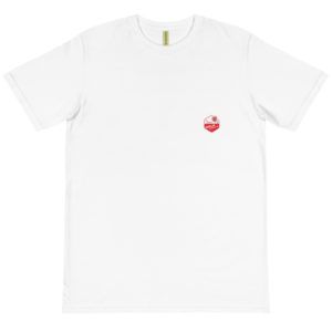 Organic T-Shirt Pocket Logo With I Believe Being In Love