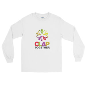 Men’s Long Sleeve Shirt with Clap Together