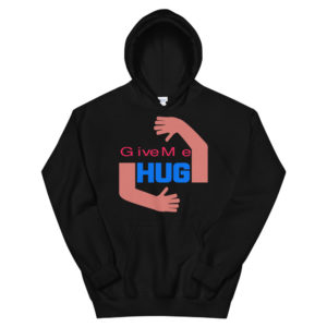 Unisex Hoodie with Give Me Hug