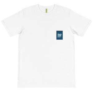 Organic T-Shirt Pocket Logo With I Am Single Today Baby