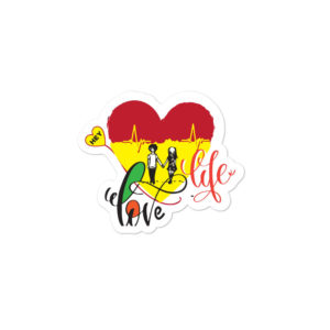 Bumper stickers With Hey Love Life