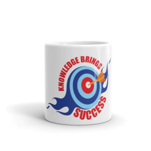 Mug With Knowledge Brings Success