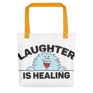 Tote bag With Laughter Is Healing