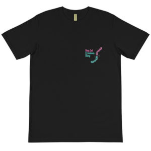 Organic T-Shirt Pocket Logo With Hey Let Freedom Ring