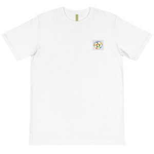Organic T-Shirt Pocket Logo With Mohammed Is A Messenger Of Peace