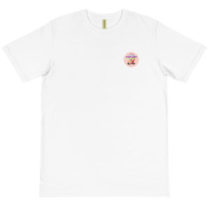 Organic T-Shirt Pocket Logo With Lead By Martin Luther kings Example