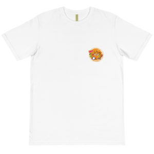 Organic T-Shirt Pocket Logo With Hey If You Snooze You Lose