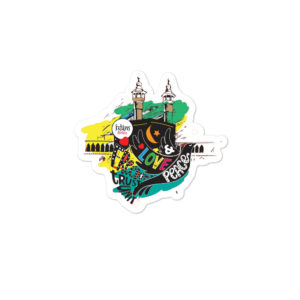 Bumper stickers With Islam Means Love And Peace