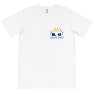 Organic T-Shirt Pocket Logo with WE ALL ARE CREATED EQUAL
