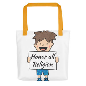 Tote bag With Honor All Religion