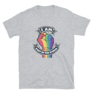 Short-Sleeve Unisex T-Shirt With I Am Part Of The World
