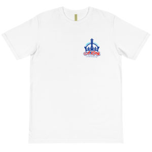 Organic T-Shirt Pocket Logo with A Servant Today A King Tomorrow