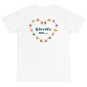 Organic T-Shirt Back Logo with Glorify Us