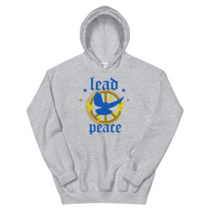 Unisex Hoodie With Lead Peace