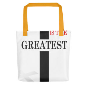 Tote bag With My Lord Is The Greatest