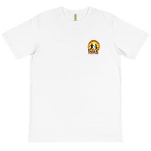 Organic T-Shirt Pocket Logo With Lets Enjoy Life Together
