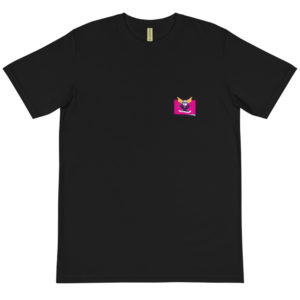 Organic T-Shirt Pocket Logo With Hey Make It Happen