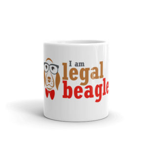 Mug With I Am Legal Beagle