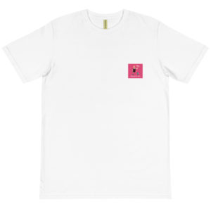 Organic T-Shirt Pocket Logo with Hey Play By The Rules