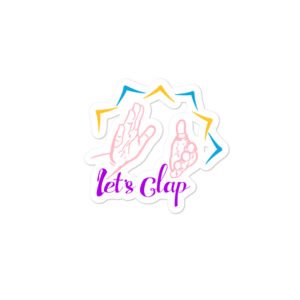 Bumper stickers With Lets Clap