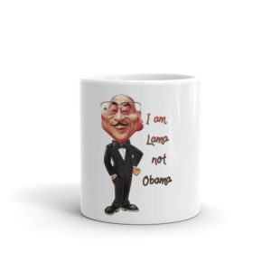 Mug With I Am Lama Not Obamaa