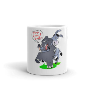 Mug with Please I Cant Breath New