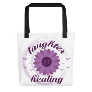 Tote bag with Laughter Is Healing