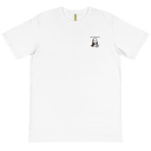 Organic T-Shirt Pocket Logo With Lead By The Example Of Jesus Christ