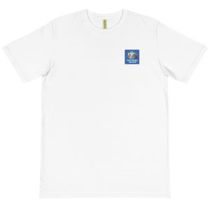 Organic T-Shirt Pocket Logo with Lets Praise The Lord