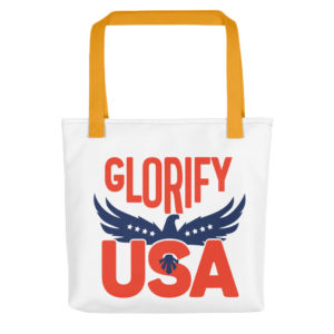 Tote bag with Glorify USA