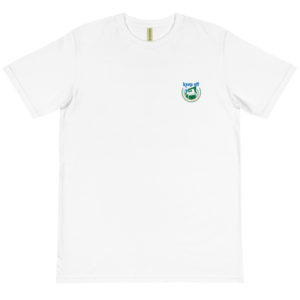 Organic T-Shirt Pocket Logo With Keep Off Private Property