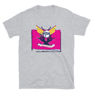 Short-Sleeve Unisex T-Shirt With Hey Make It Happen