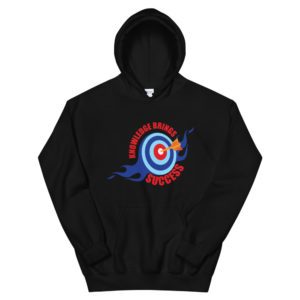 Unisex Hoodie With Knowledge Brings Success