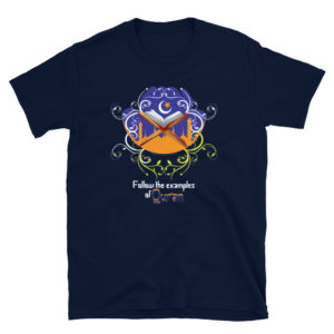 Short-Sleeve Unisex T-Shirt with Follow The Examples Of Quran