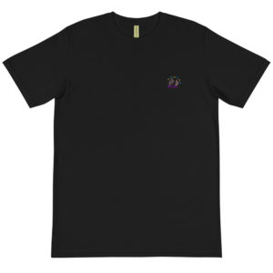 Organic T-Shirt Pocket Logo With Lets Clap